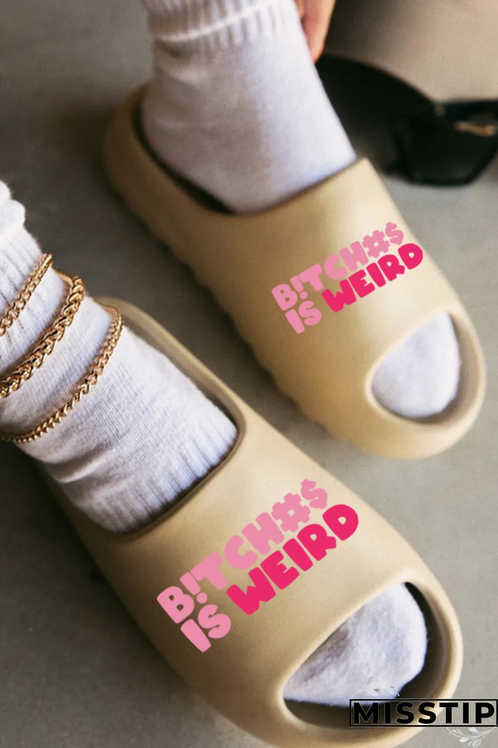 Brown Casual Patchwork Letter Opend Comfortable Out Door Shoes