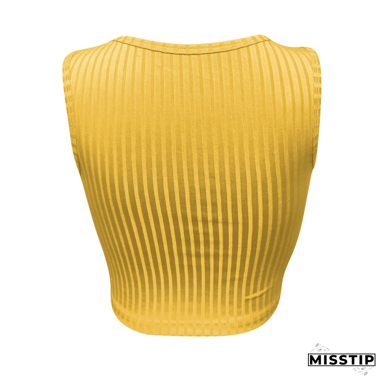 Women's Summer Casual Ribbed Tops Sexy Solid Color  Buttoned Vest