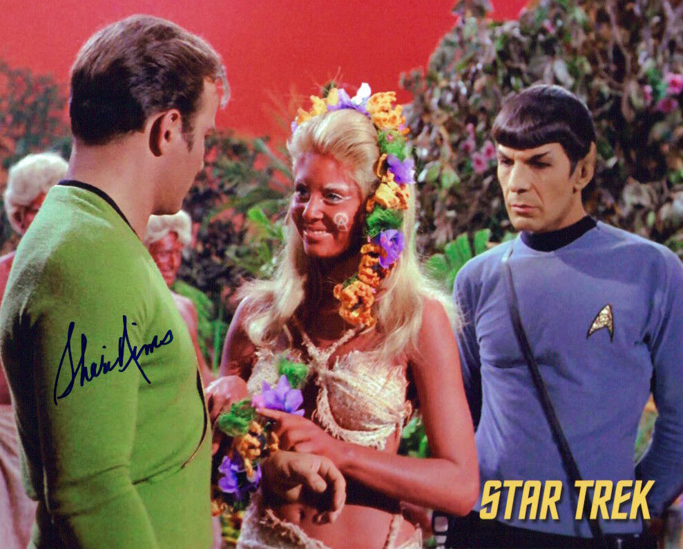 Shari Nims (Star Trek) signed authentic 8x10 Photo Poster painting COA