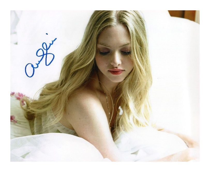AMANDA SEYFRIED AUTOGRAPHED SIGNED A4 PP POSTER Photo Poster painting PRINT 4