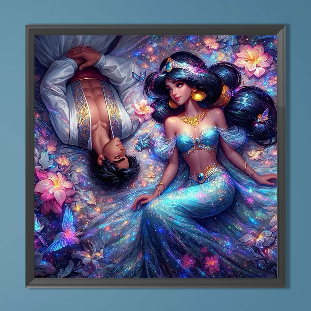 Diamond Painting - Full Round Drill - Princess Jasmine(Canvas|40*40cm)