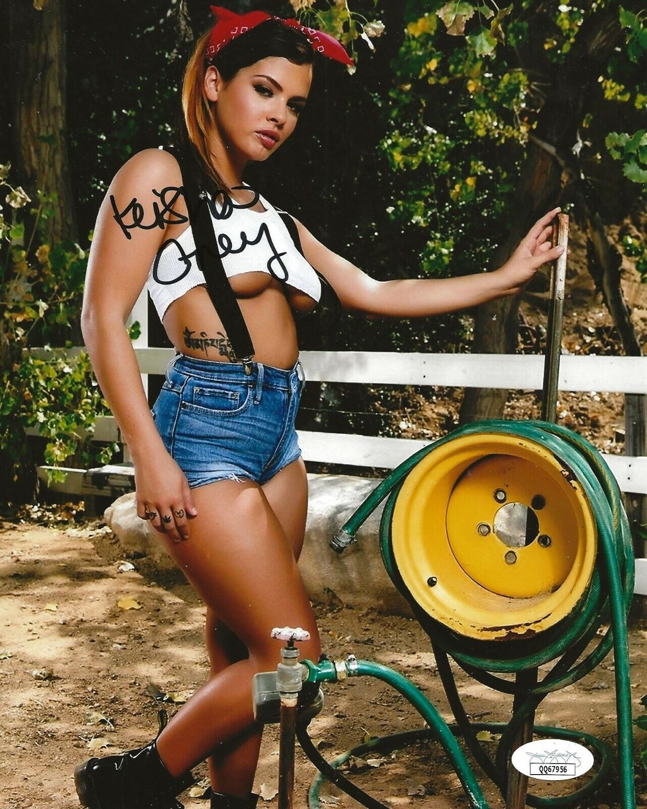 Keisha Grey Adult Video Star signed Hot 8x10 Photo Poster painting autographed 4 JSA Certified