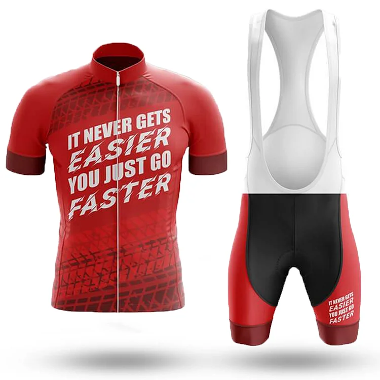 Just Go Faster Men's Short Sleeve Cycling Kit