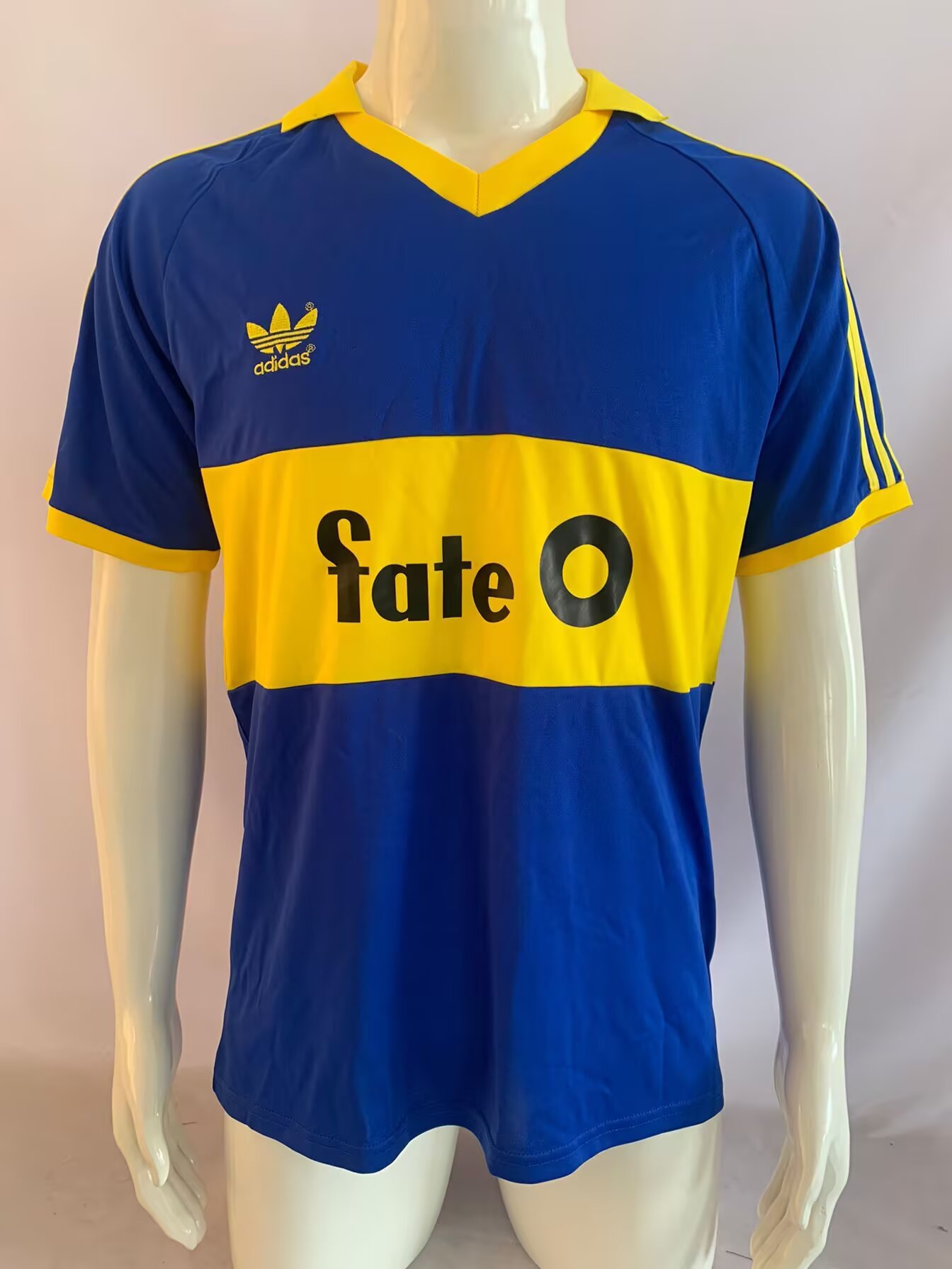Retro Boca Juniors 1986-1987 home Football Jersey Thai Quality