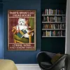 That'S What I Do I Read Books I Drink Wine And I Know Things-11CT Stamped Cross Stitch 40*60cm tapestrymarket