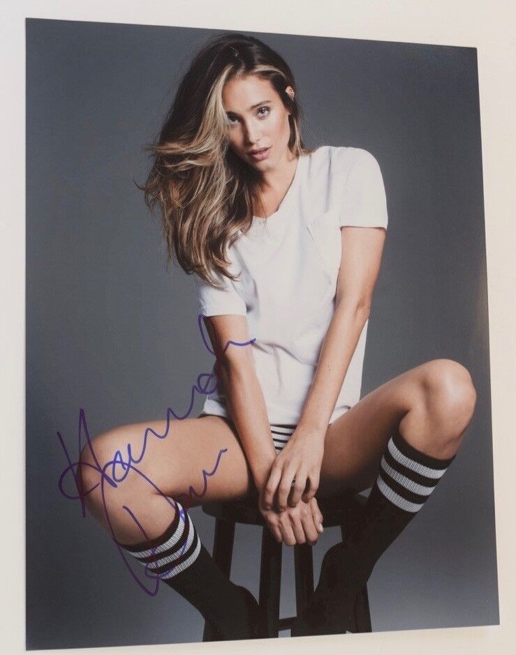 Hannah Davis Jeter Signed Autographed 11x14 Photo Poster painting Hot Sexy Model COA VD