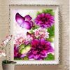 Flower Butterfly   | Full Round Diamond Painting Kits