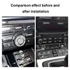 Center Console Audio Volume Knob Cover for Porsche Cayenne Panamera Macan 911Eas