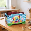5D DIY Diamond Painting Decorative Storage Box Wood Storage Clutch (Butterfly)