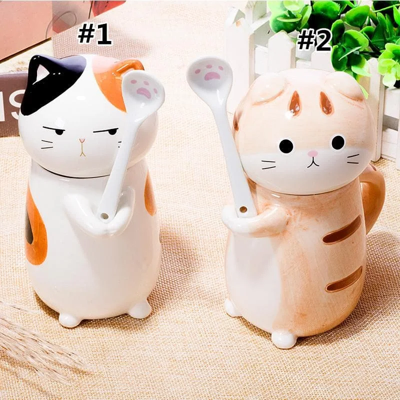 Kawaii Kitty Cat Ceramic Tea/Coffee Mug/Cup SP179151