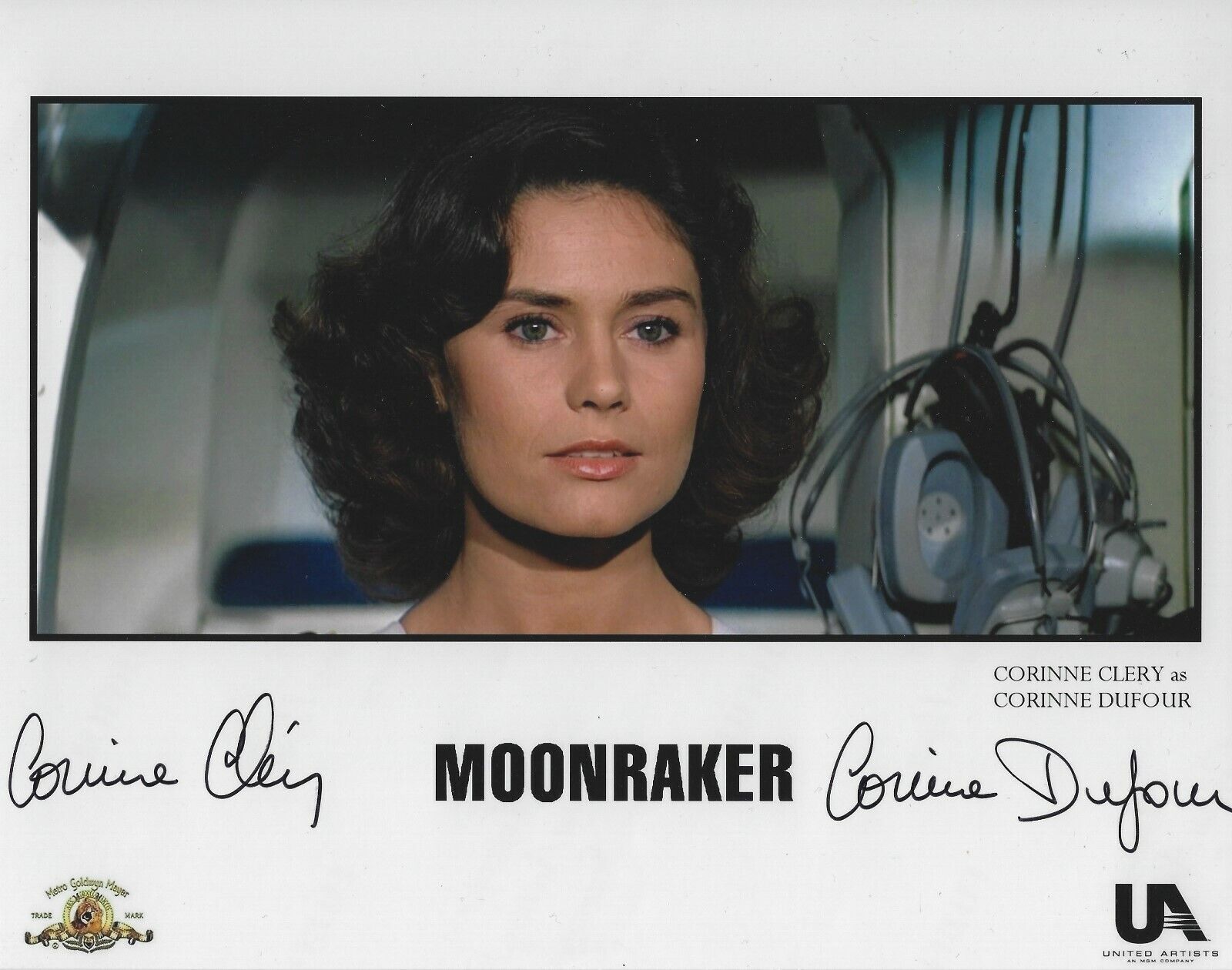 CORINNE CLERY SIGNED 007 JAMES BOND 8x10 Photo Poster painting 3 - UACC & AFTAL RD AUTOGRAPH