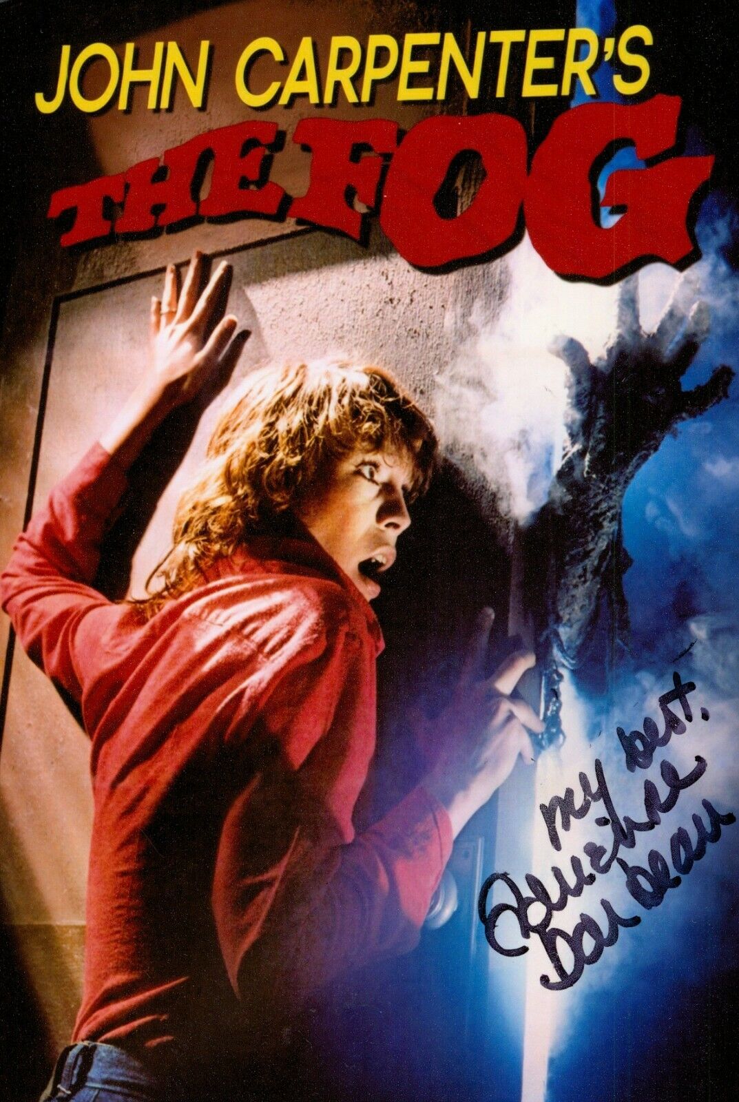 Adrienne Barbeau Signed 6x4 Photo Poster painting The Fog Escape From New York Autograph + COA