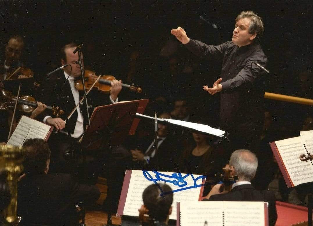 Antonio Pappano CONDUCTOR autograph, In-Person signed Photo Poster painting