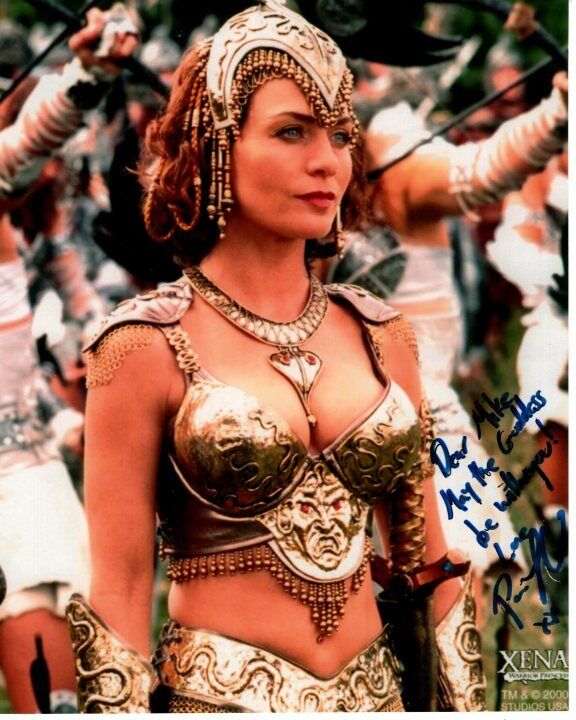 PARIS JEFFERSON Autographed Signed XENA ATHENA Photo Poster paintinggraph - To Mike