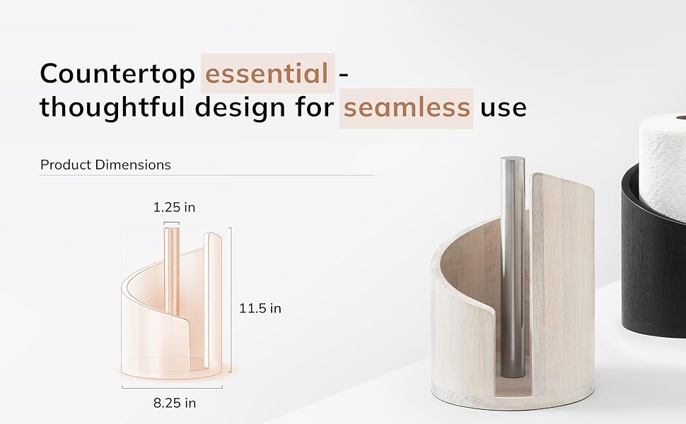 Organizador de papel de cocina