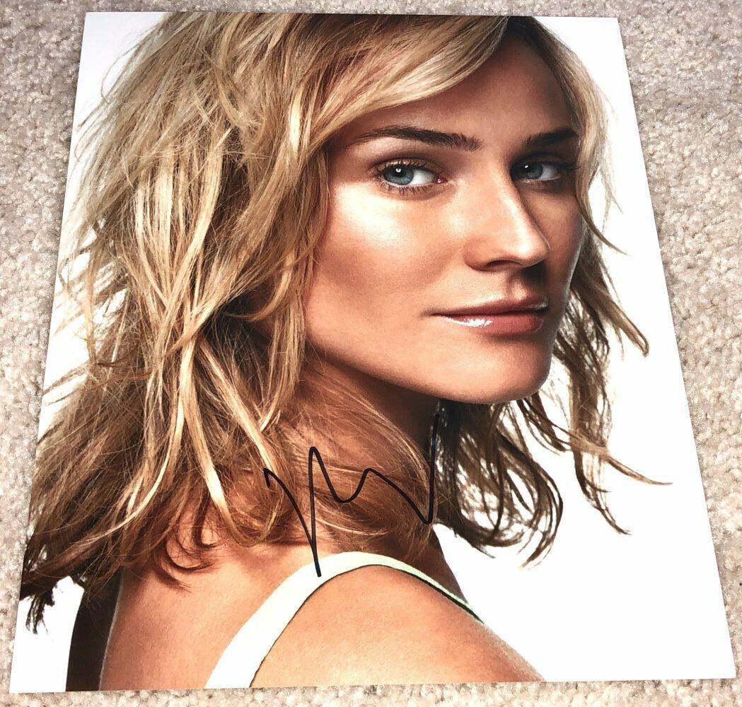 DIANE KRUGER SIGNED AUTOGRAPH INGLOURIOUS BASTERDS NATIONAL TREASURE 8x10 Photo Poster painting