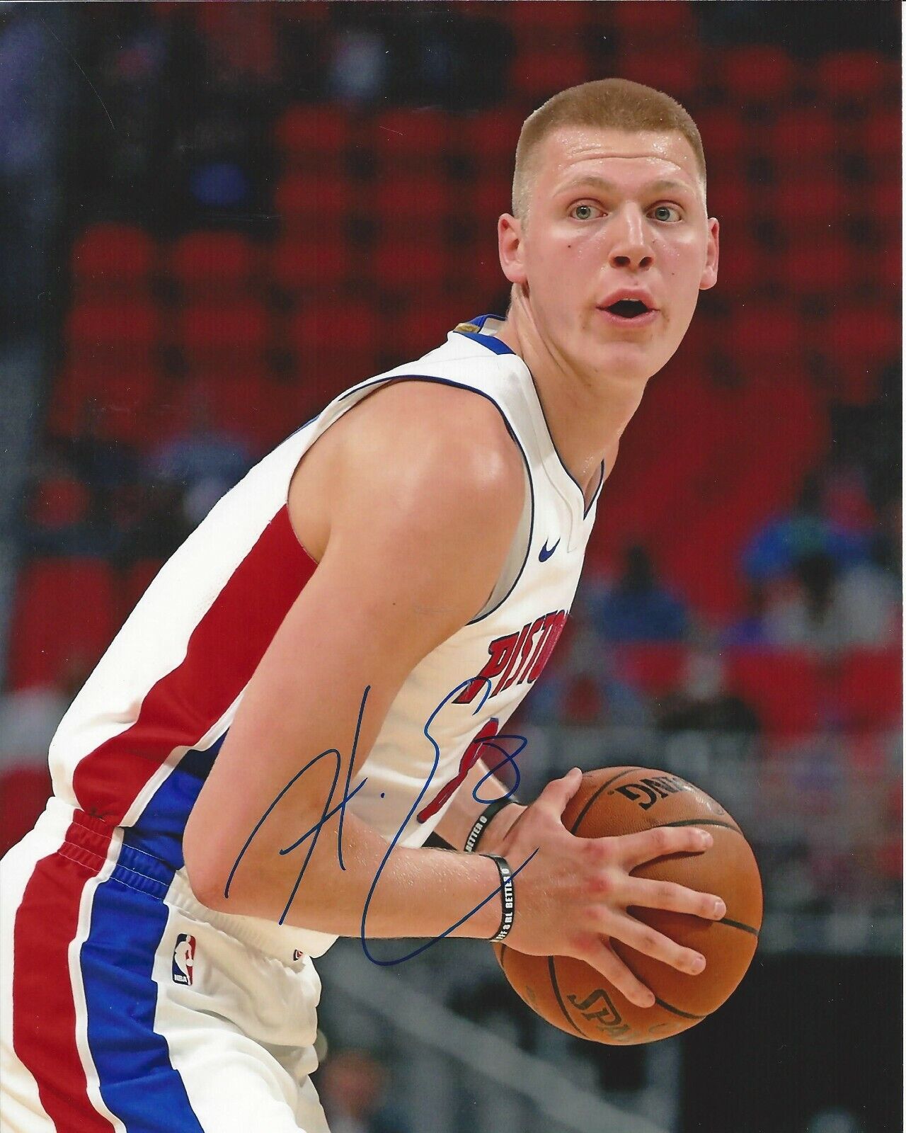 Henry Elleson Autographed 8x10 Detroit PistonsB229