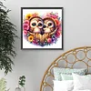 Diamond Painting -DIY Full Round Drill Valentine's Day Owl