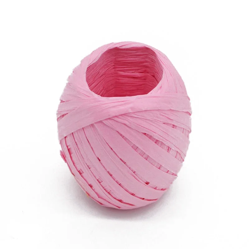 1 Roll 20 Meters CAKE COOKIE raffia ribbon paper rope palm packaging rope decorations baking box packing party candy gifts