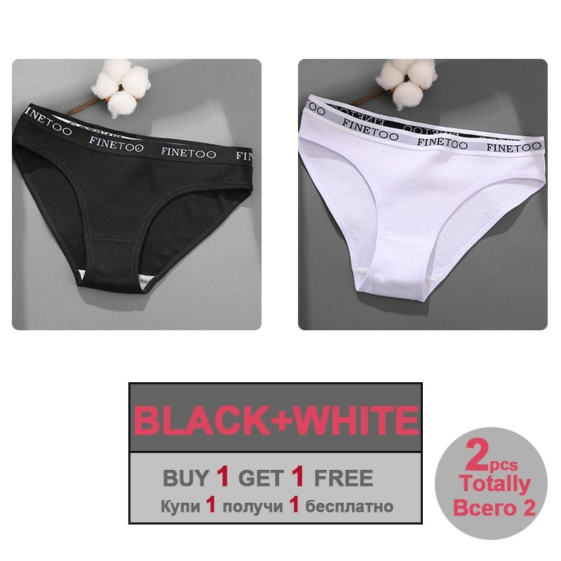 Sexy Cotton Panties for Woman Underwear Soft Letter Belt Women's Underpants Girls Lingerie Briefs Comfort Ladies Intimate M-XL