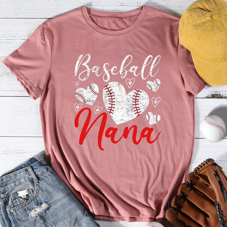 Baseball Nana T-shirt Tee -013516-Annaletters