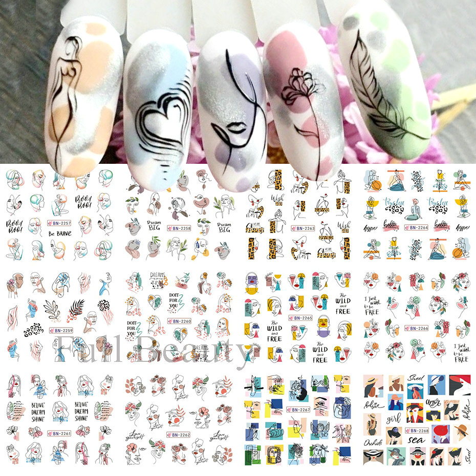 Bonusgud 12pcs Black Butterfly Water Nail Sliders Set Hollow Nails Design Flying Wings Stickers Drawing Pattern Manicure Transfer Foils