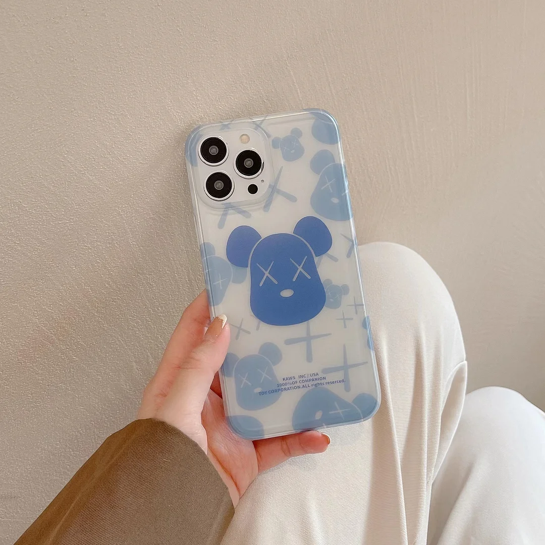 Jelly Color Kaws Phone Case