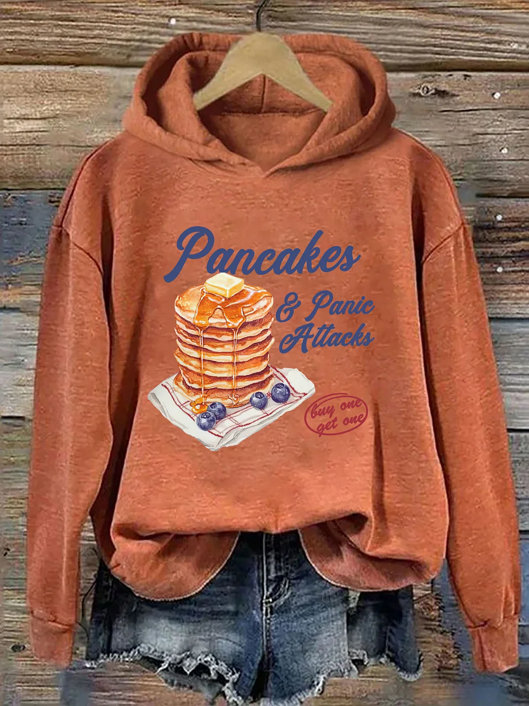 Pancakes And Panic Attacks Hoodie