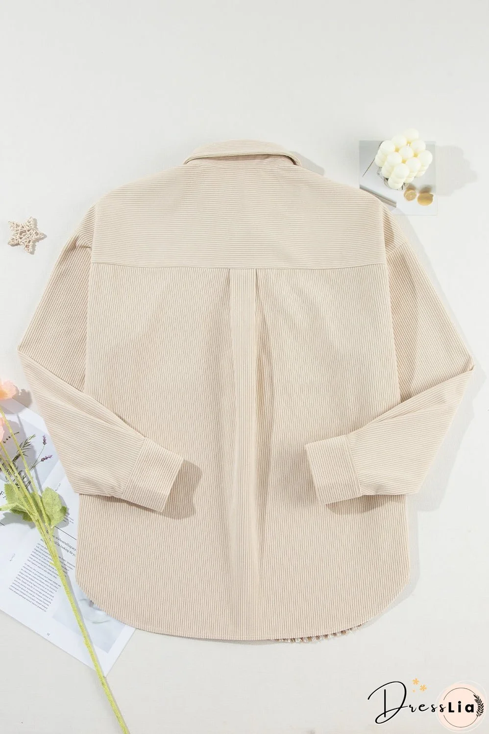 Houndstooth and Corduroy Shacket