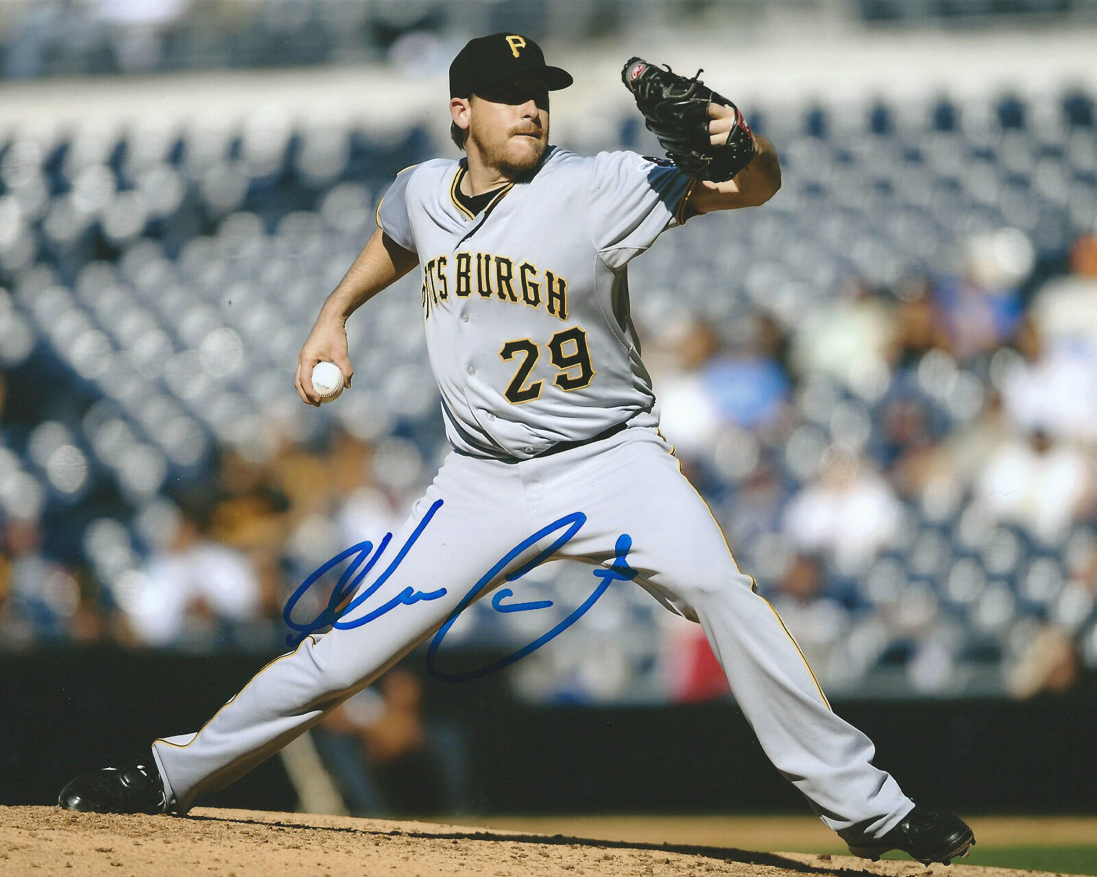 Kevin Correia *PITTSBURGH PIRATES* Signed Autographed 8x10 Photo Poster painting K1 COA GFA