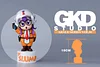 Norimaki Arale Cosplay Science Patrol - Ultraman Dr. Slump Resin Statue - GKD Studios [In-Stock]