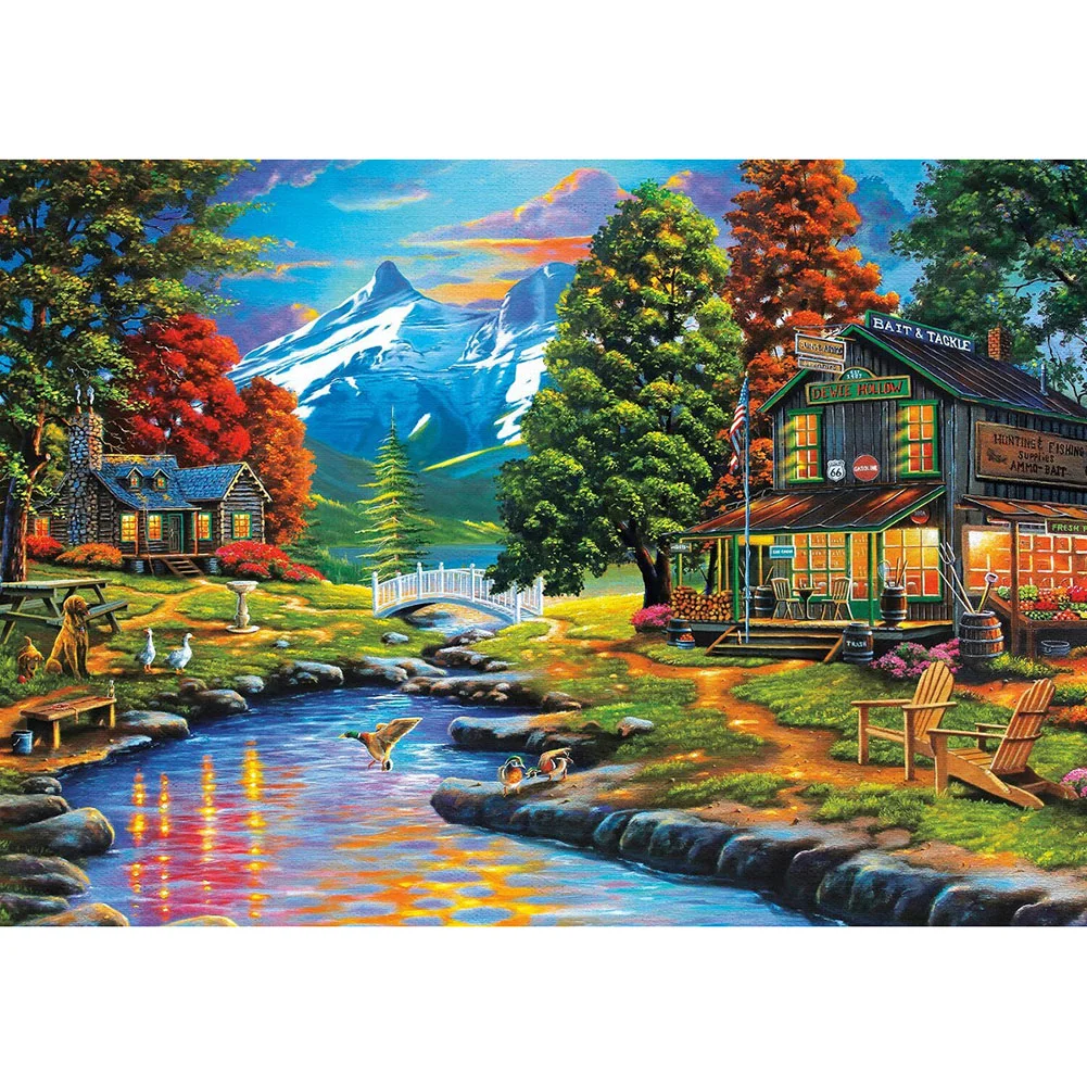 Diamond Painting - Full Round - Scenery