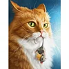 Diamond Painting -5D Full Round Drill Cat(50x40cm)