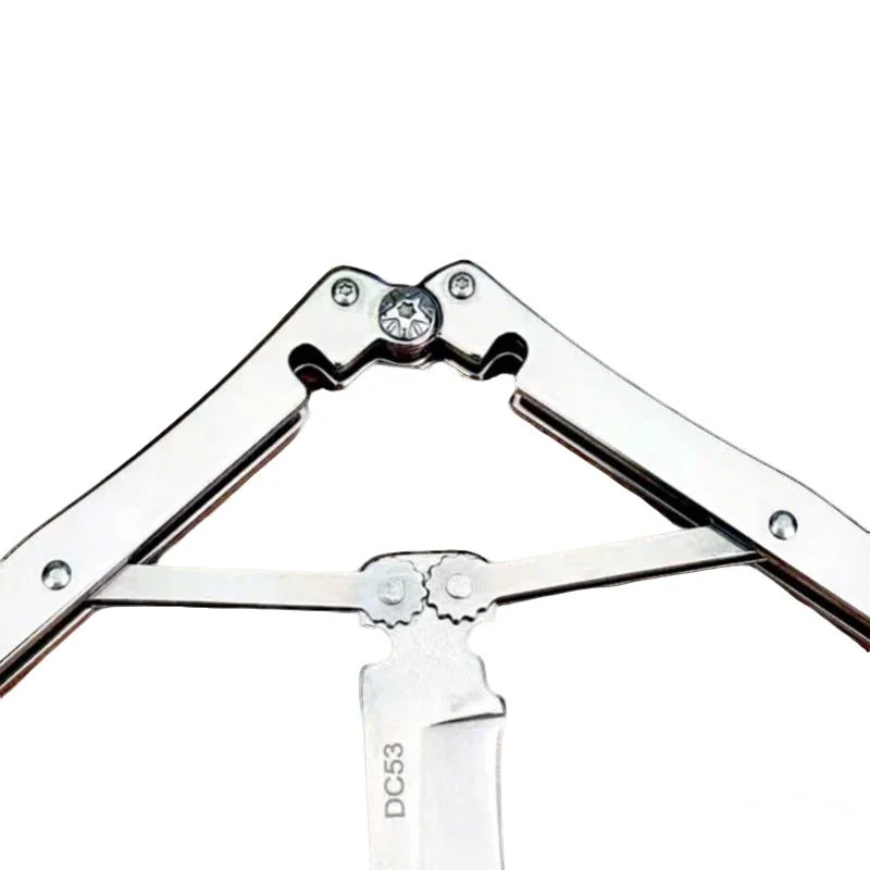 Full-Steel Mechanical Folding Knife - EDC Gadget