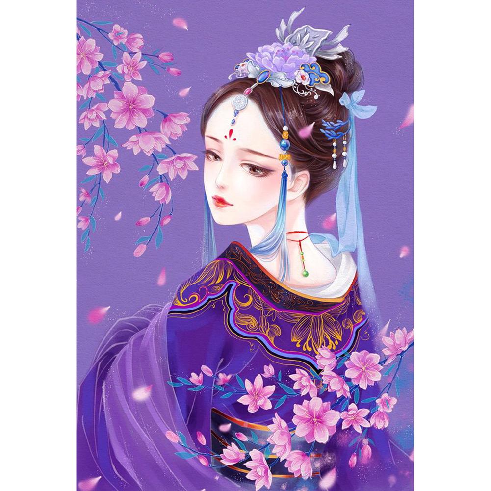 

Ancient Girl - Round Drill Diamond Painting - 40*50CM, 501 Original
