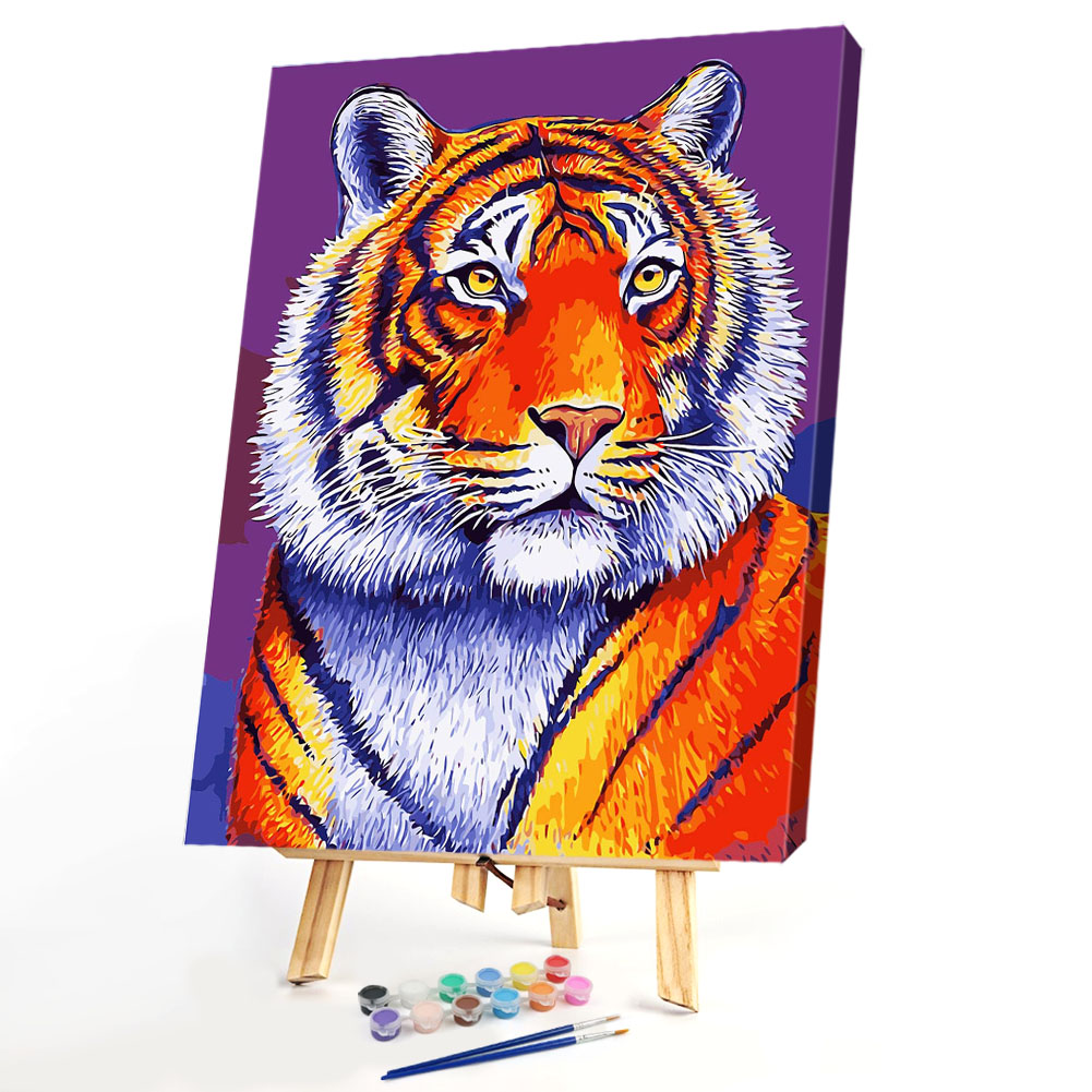 

40*50CM - Paint By Numbers - Tiger, 501 Original