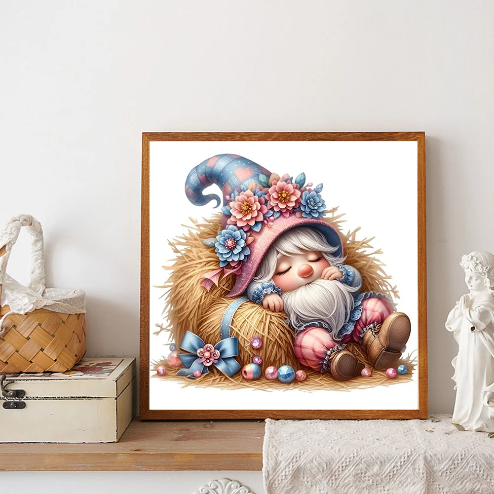 Full Round Diamond Painting 30*30cm - Grass Goblin