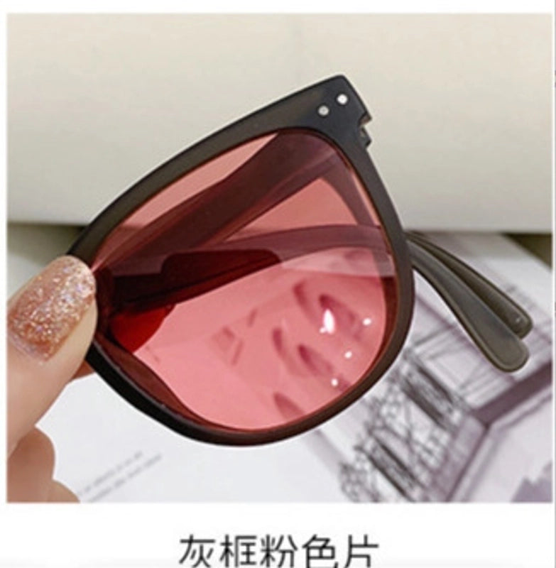 Minimalist Solid Color Pc Square Full Frame Women’s Sunglasses