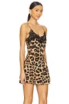 Siren Leopard Mini Dress
