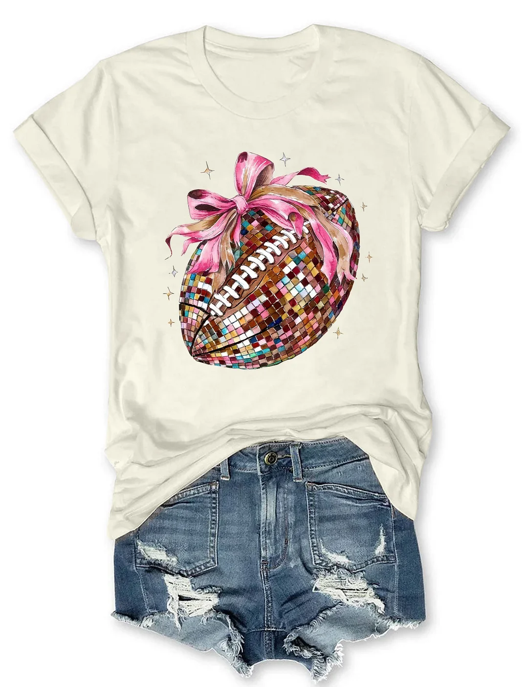 Football Coquette T-Shirt
