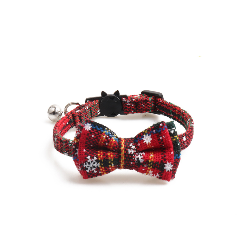 Christmas Snowflake Printed Pet Collar - Livereid