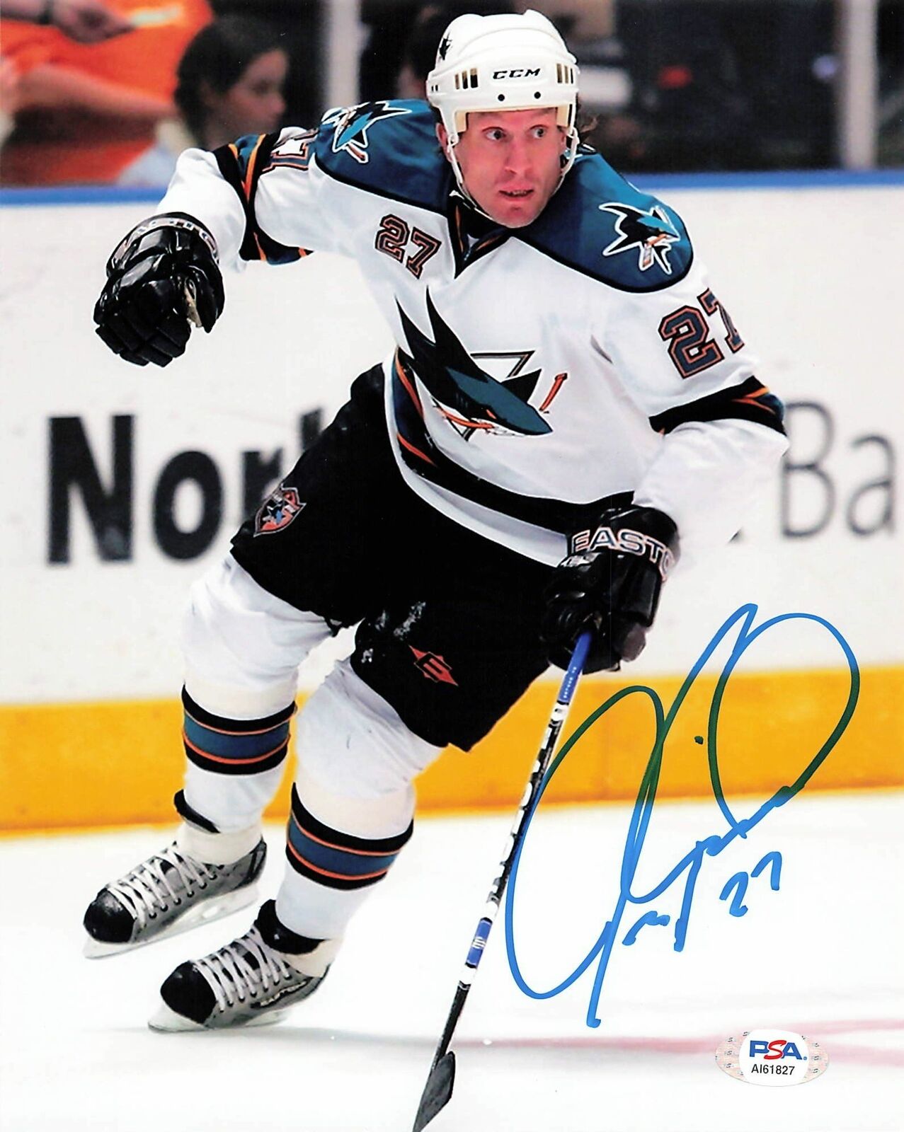 Jeremy Roenick signed 8x10 Photo Poster painting PSA/DNA San Jose Sharks Autographed