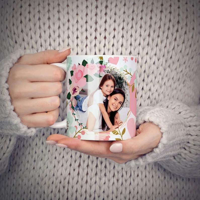 Vangogifts - Valentines Day Mug - Valentines Day Gift - Custom Name Mug