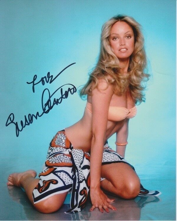 SUSAN ANTON Signed Autographed SEXY BIKINI Photo Poster painting