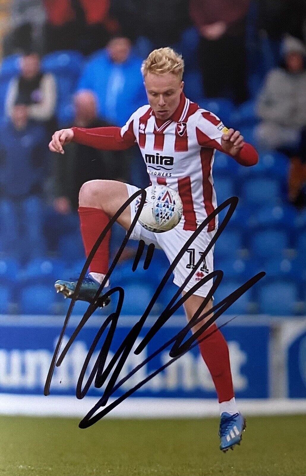 Ryan Broom Genuine Hand Signed Cheltenham Town 6X4 Photo Poster painting