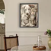 Cat Dog - Full Round Drill Diamond Painting