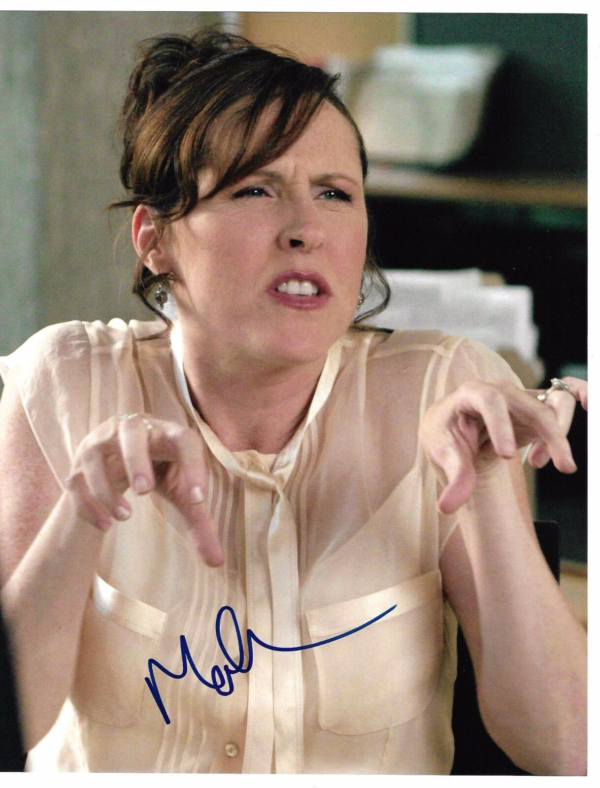 Molly Shannon autographed 8x10 Photo Poster painting COA SNL Saturday Night Live