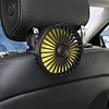 USB Car Fan 3 Speeds 360 Rotatable Car Seat Headrest Fan for Sedan SUV RV Truck