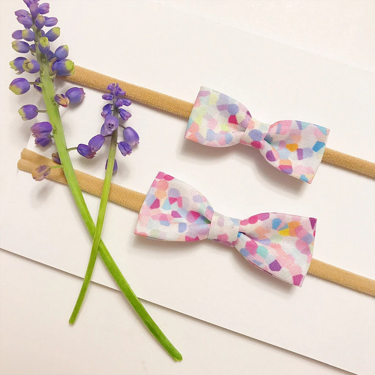  Summer Farbeful Bow Headband - RSDP-Rebornbabypuppen-Rebornbabypuppen.de