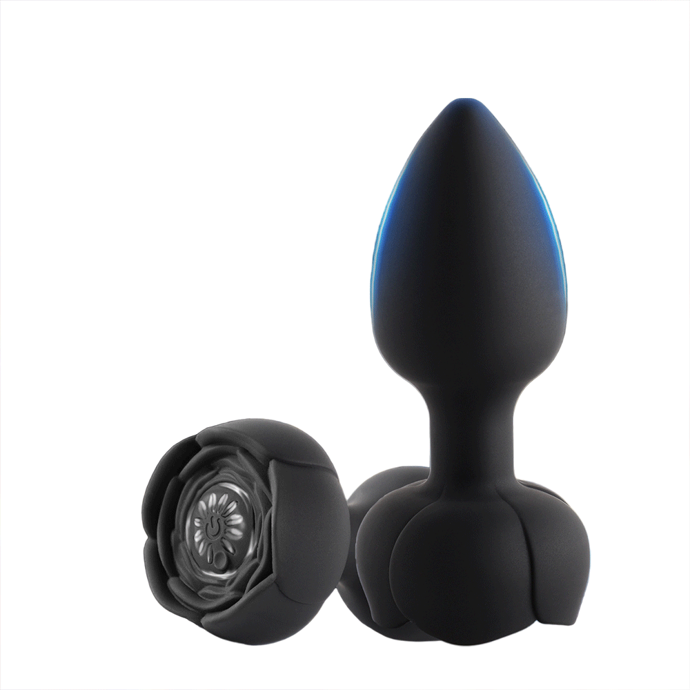 Remote anal plug vibrator male sex toy